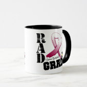 ヘッド首の蟹座の放射線療法の素晴らしいの卒業生 マグカップ (正面右)