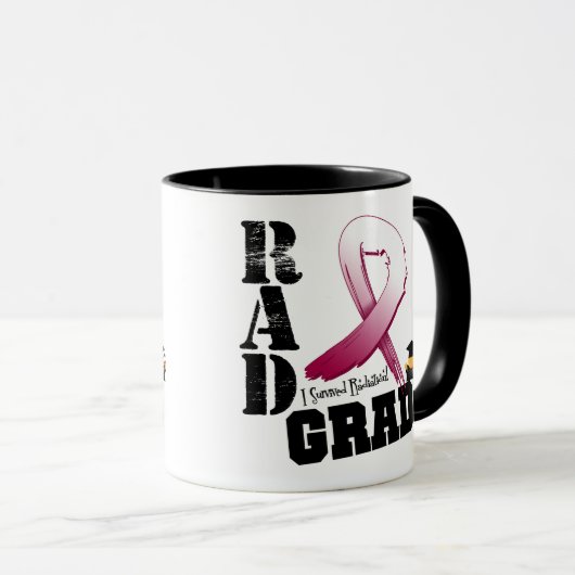 ヘッド首の蟹座の放射線療法の素晴らしいの卒業生 マグカップ (正面右)