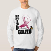 ヘッド首の蟹座の放射線療法の素晴らしいの卒業生 Tシャツ (正面)