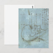 ヘッド1488 1489の比率)はスケッチb ポストカード (正面/裏面)