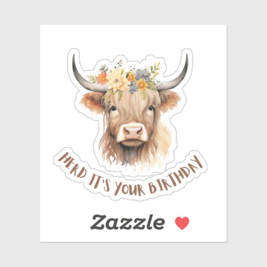 ヘッド・イット・ユアの誕生日 シール (シート)