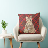 ヘップバーンタータンチェックスコットランド クッション (椅子)