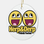 ヘッ素晴らしプとデルプ セラミックオーナメント (左)