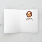 ヘッ考えるジハグ、ヘッジハグ カード (内部)