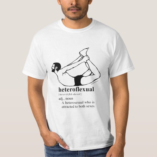 ヘテロフレキシブル Tシャツ (正面)
