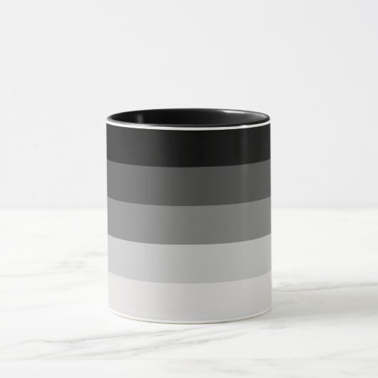 ヘテロプライド国旗、ストレートプライド旗 マグカップ (中央)