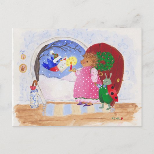 ヘディとベンのはがき ポストカード (正面)