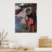 ヘディは山の頂上でジェシー・ウィルコックス・スミスによって ポスター (キッチン)