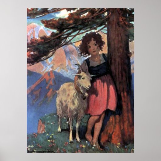 ヘディは山の頂上でジェシー・ウィルコックス・スミスによって ポスター (正面)