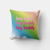 ヘディバディレインボーコルデザイン クッション (正面)