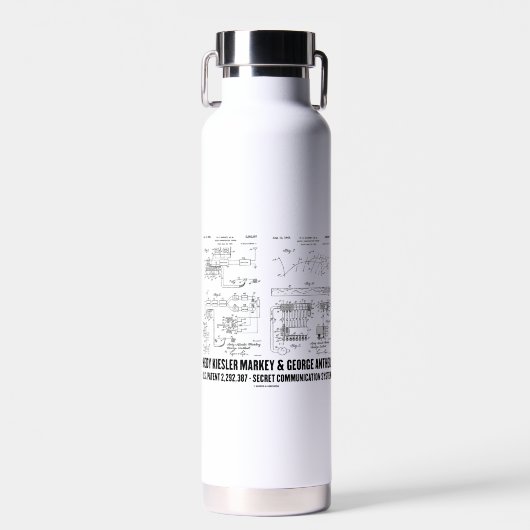 ヘディ・キーズラー・マーキーG.アンテイル米国特許2292387 ウォーターボトル (正面)