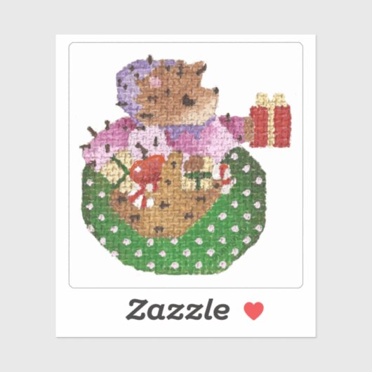 ヘディ・ヘッジホッグ・ステッカー シール (シート)