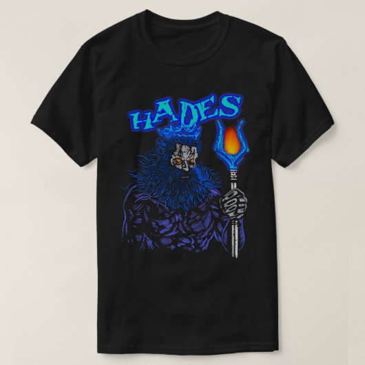 ヘデス古代ギリシャの神々とモンスターの神話レア Tシャツ (デザイン正面)