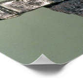 ヘデビー,デンマーク, 9で見つかったバイキング剣の柄 ポスター (角)