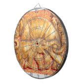 ヘドのハート：ゾウ族ポートレート ダーツボード (正面右)