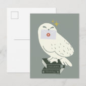 ヘドウィグへの手紙　　ふんわりした絵 ポストカード (正面/裏面)