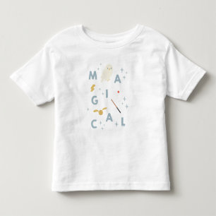 ヘドウィグ "Magical" タイポグラフィ グラフィック トドラーTシャツ