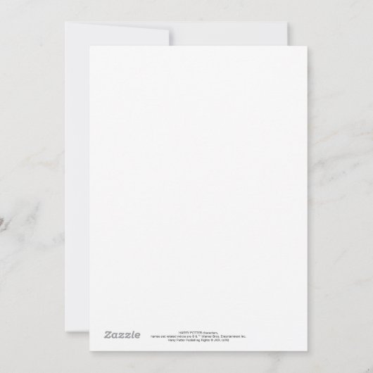 ヘドウィッグ漫画キャラクターアートクリスマスカード シーズンカード (裏面)