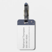 ヘドウィッグ漫画キャラクターアート ラゲッジタグ (裏面縦)