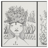 ヘドレスの人間  ファブリック (見本)