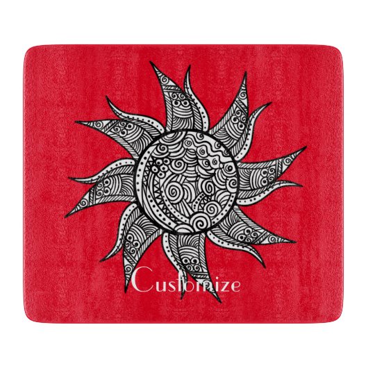 ヘナスタイルサンタトゥーサンダー_コーブ カッティングボード (正面)