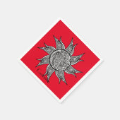 ヘナスタイルサンタトゥーサンダー_コーブ スタンダードカクテルナプキン (角)