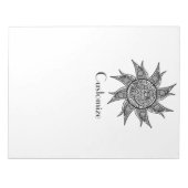 ヘナスタイルサンタトゥーサンダー_コーブ ノートパッド (正面)