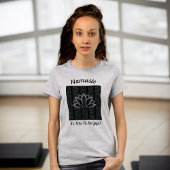 ヘナパーソナライズされたヨガパターン Tシャツ