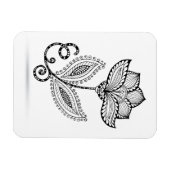 ヘナペイズリーメンディドードレス マグネット (横)