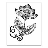 ヘナペイズリーメンディドードレス ラバースタンプ (インプリント)