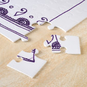 ヘナ妊娠中の腹 ジグソーパズル (側面)