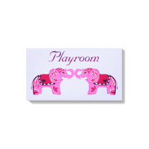 ヘナ象（ピンク/紫）