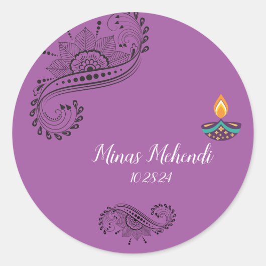 ヘナ カスタマイズ ステッカー (正面)