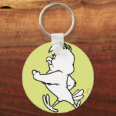 ヘネリーホーク歩く キーホルダー (正面)