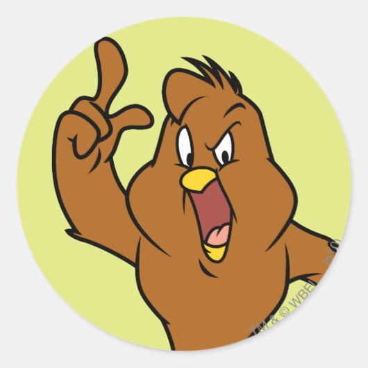 ヘネリー・ホーク叫び ラウンドシール (正面)