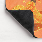 ヘビおよび蝶マウスパッド-滑らかにして下さい マウスパッド (コーナー)