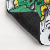 ヘビおよび骨のマウスパッド マウスパッド (コーナー)