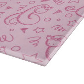 ヘビが付いているパターン カッティングボード (角)