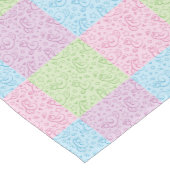 ヘビが付いているパターン ショートテーブルランナー (コーナー)