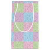 ヘビが付いているパターン スモールペーパーバッグ (正面)