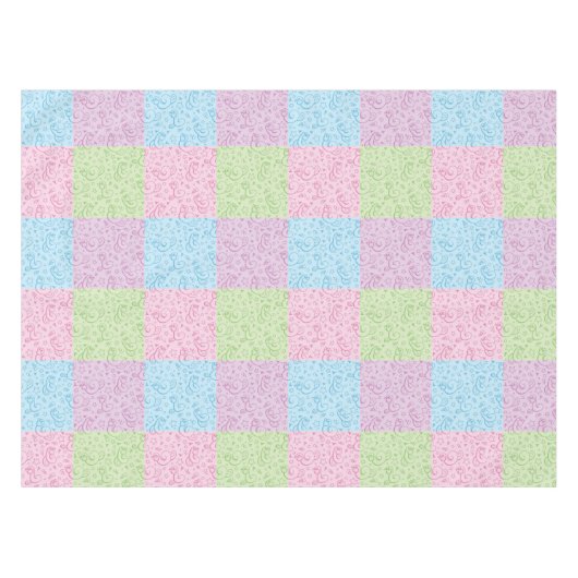 ヘビが付いているパターン テーブルクロス (正面(横))