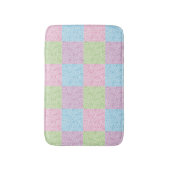 ヘビが付いているパターン バスマット (正面縦)