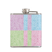 ヘビが付いているパターン フラスク (裏面)