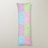 ヘビが付いているパターン ボディピロー (裏面 (縦))