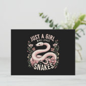 ヘビが大好きな少女 招待状 (スタンド正面)