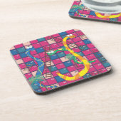 ヘビとはしご コースター (左側)