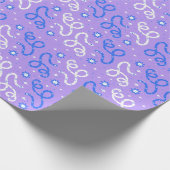 ヘビとキラキラ ラッピングペーパー (角)