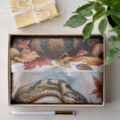 ヘビとスカル紅葉 薄葉紙 (ギフト)