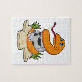 ヘビとスカル ジグソーパズル (横)