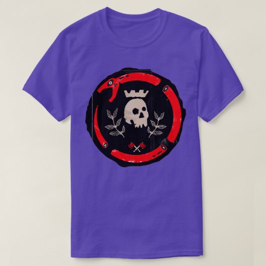 ヘビとスカル Tシャツ (デザイン正面)